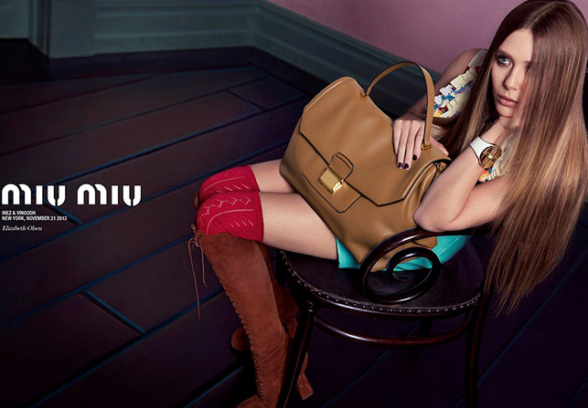 elisabeth olsen miumiu