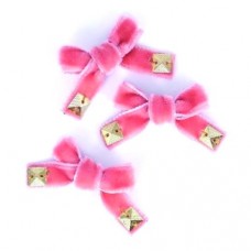 ornements-en-textile-noeuds-fleurs