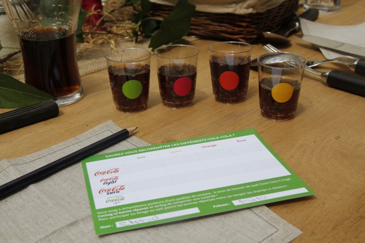  le blind test coca